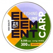 Лісочка для риболовлі, ZEOX Element Carp Multicolor, 300м, перетин 0,350мм